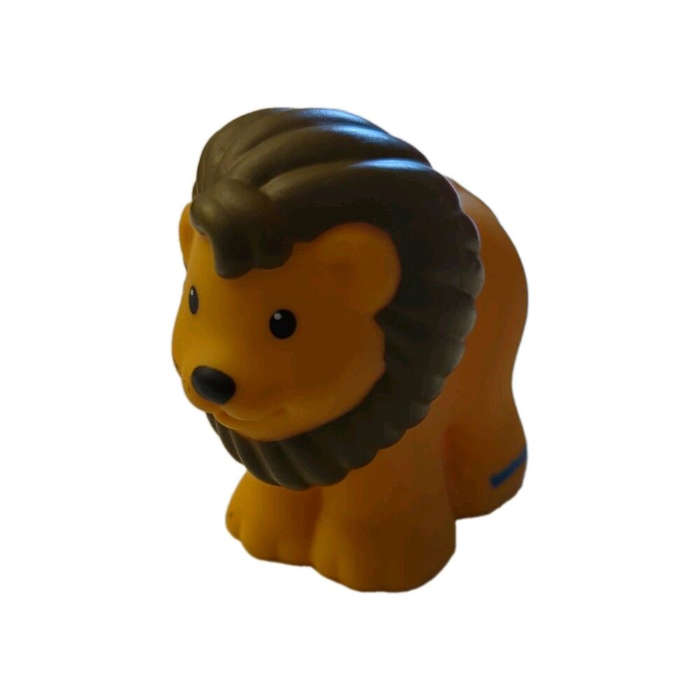 Fisher-Price Little People Imaginext Lion Figure Brown & Tan